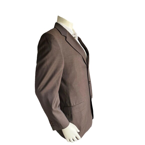 Canali Proposta Mens 38R Blazer Textured Tweed 100% Pure Wool Sport Coat Italy - Picture 4 of 15